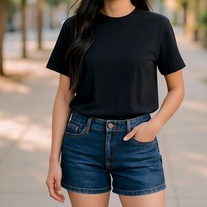 Loft Outlet 4 Inch Denim Shorts